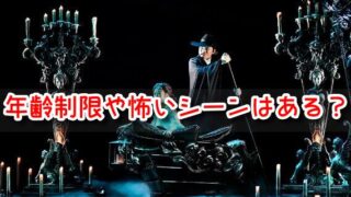 オペラ座の怪人　子供　年齢制限　何歳　怖い　内容　シーン　